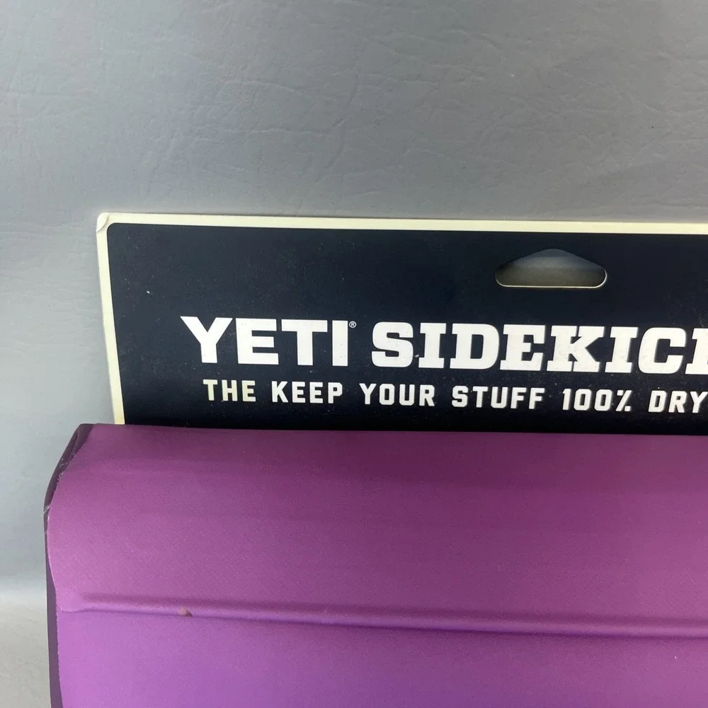 YETI Sidekick Dry Gear Case Nordic Purple 3L HTF Limited Edition New with Tags
